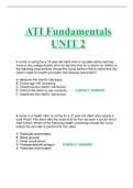 ATI Fundamentals UNIT 2