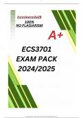 ECS3701 EXAM PACK 2024/2025