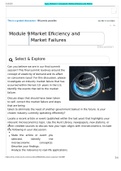 Topic: Module 9 - Discussion: Market Efficiency and Market Failures Graded A