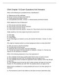 CNA Chapter 10 Exam Questions And Answers