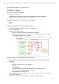 Gedetailleerde samenvatting immunologie. Bevat H1-H3 van prof Poesen