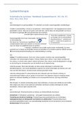 Schematische synthese ‘Handboek Systeemtheorie’; H3, H4, H7, H10, H11, H12, H13 