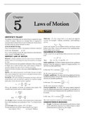 Physics chapter name Laws of Motion.