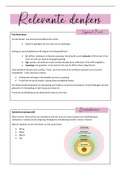 Samenvatting colleges +extra  De psychologische ontwikkeling tussen 0 23 jaar en individuele verschillen (ESSB-E1040)