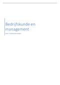 Samenvatting Inleiding Bedrijfskunde & management (HW - UGent)