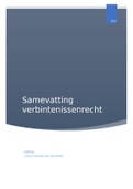 Samenvatting  verbintenissenrecht ISBN: 9789001747602