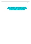 NRNP 6568 Week 3 Assignment 2- Assessing Diagnosing and Treating Patients with HEENT Conditions-100% verified -2023-2024