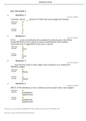 Soci 205 Exam 2  Questions with correct Answers