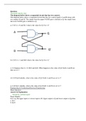 Electrical Engineering _The diagram below shows a sequential circuit that has two control inputs A and B along with two outputs Q and Q'. The output from the upper NAND gate is defined as Q; the output from the lower NAND gate is defined as Q'