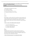 Complete Test Bank Leadership Roles and Management Functions in Nursing 11th Edition by Carol J Huston Questions & Answers with rationales (Chapter 1-25)