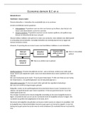 Samenvatting domein B, C  en economie 