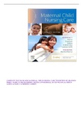 COMPLETE TEST BANK FOR MATERNAL CHILD NURSING CARE 7TH EDITION BY SHANNON PERRY, MARILYN HOCKENBERRY, DEITRA LOWDERMILK, DAVID WILSON, KATHRYN ALDEN, & MARY CATHERINE CASHION