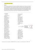 Texas A&M University - ENGR 217 Lab 02; Electric Potential & Electric Fields