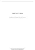 Water Cycle - Gizmo