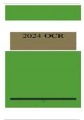 2024 OCR GCSE (9–1) Chemistry A (Gateway Science) J248/02 (Foundation Tier) Actual Mark Scheme and Question Paper Combined