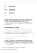 MGT 351- University of Miami_Fraud Report_ Larsen Convenience Store, a small convenience store located in Canton, Georgia. The store suffered an arson fire that resulted in a total loss of property and assets