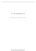 32 - TB- Test Bank Ch 32