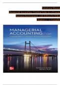 TEST BANK For Managerial Accounting: Creating Value in a Dynamic Business Environment, 13th Edition by Hilton | Verified Chapter's 1 - 17 | Complete