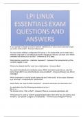 LPI LINUX ESSENTIALS EXAM QUESTIONS AND ANSWERS