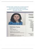 KATHELEEN PARKS I HUMAN CASE 26 YEAR OLD REASON FOR ENCOUNTER MORE THAN SEVERE HEADACHE