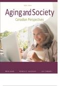 Aging and Society: Canadian Perspectives,  Eighth Edition by Mark Novak, Herbert C.  Northcott, and Lori Campbell