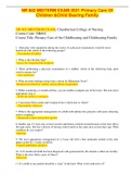 NR 602 MIDTERM EXAM 2021 Primary Care Of Children &Child Bearing Family(24Q&A) NR 602 MIDTERM EXAM 2021 Primary Care Of Children &Child Bearing Family(24Q&A) NR 602 MIDTERM EXAM 2021 Primary Care Of Children &Child Bearing Family(24Q&A) NR 602 MIDTERM EXA