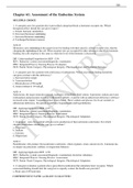 : Assessment of the Endocrine System MULTIPLE CHOICE  1.	A care giver cares for a patient who is prescribed a drug that blocks a hormones receptor site. Which therapeutic effect should the care giver expect? a.	Greater hormone metabolism b.	Decreased horm