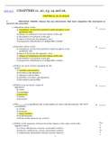  CHEM MISC   CHAPTERS 21, 22, 23, 24 and 26.