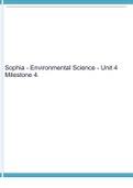 Sophia - Environmental Science - Unit 4 Milestone 4.