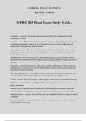 GEOG 203 Final Exam Study Guide.