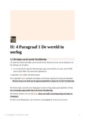 Samenvatting geschiedenis Tweede Wereldoorlog 1939-1945