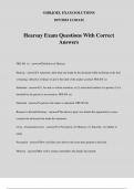 Hearsay Exam Questions With Correct Answers