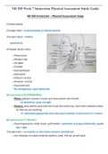 Chamberlain College of Nursing| NR 509 IMMERSION EXAM. Comprehensive Guide for Grade A+