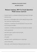 Human Anatomy 100 Viva Exam Questions With Correct Answers