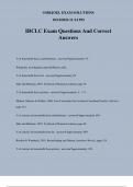 IBCLC Exam Questions And Correct Answers