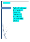 Pathophysiology The Biologic Basis for Disease in Adults and Children 8th Edition