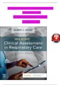 Test Bank For Wilkins' Clinical Assessment in Respiratory Care 9th Edition By Al Heuer|9780323696999|All Chapters 1-21| LATEST  ||Complete A+ Guide