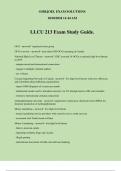 LLCU 213 Exam Study Guide.