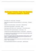   Washington Esthetics State Test Questions And Answers Graded A+ 2024/25.