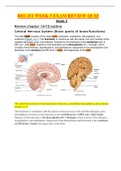 BIO 252 WEEK 5 EXAM REVIEW QUIZ (ATAHABASCA UNIVERSITY) 