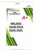 MRL2601 EXAM PACK 20254/2025