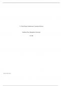   7-1 Final Project Submission: Literature Review  Southern New Hampshire University  CJ-3