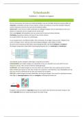 Scheikunde samenvatting hoofdstuk 1 - Chemie Overal 4 vwo Flex boek