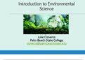 Chapter 1 - Introduction to Environmental Science