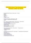  ANSI/ISA 62443 Test Questions And Answers Latest Top Score.