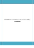 BUS 303 Week 4 Assignment, Performance Appraisal Paper 1 (04 Pages with References)