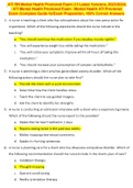  ATI RN Mental Health Proctored Exam (13 Latest Versions, 2023/2024) / ATI Mental Health Proctored Exam / Mental Health ATI Proctored Exam (Complete Guide for Exam Preparation, 100% Correct Answers