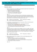 Test Bank Public Health Nursing Population-Centered Health Care in the Community 10th Edition by Marcia Stanhope |Test Bank|Chapter 1-46, 2023  updated 