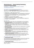 Samenvatting Merkenbouwer Marketingcommunicatiestrategie - Communicatie leerjaar 1 - cluster A