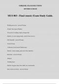 MUS 003 - Final (music) Exam Study Guide.